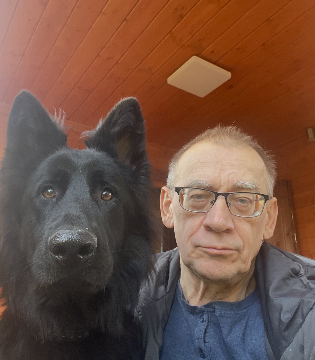 Marek Matkowski z psem